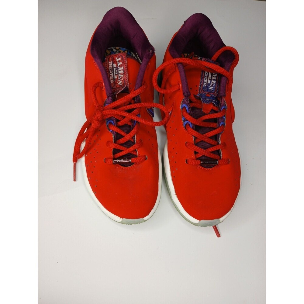 Nike Kids Sneakers Size 5Y | Bright Red Athletic Shoes | Lightweight Casual Trai